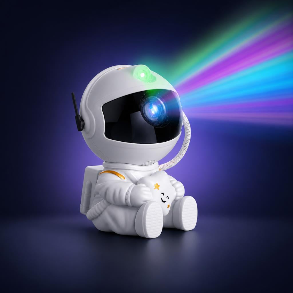Proyector astronauta Aurora, foto de estudio